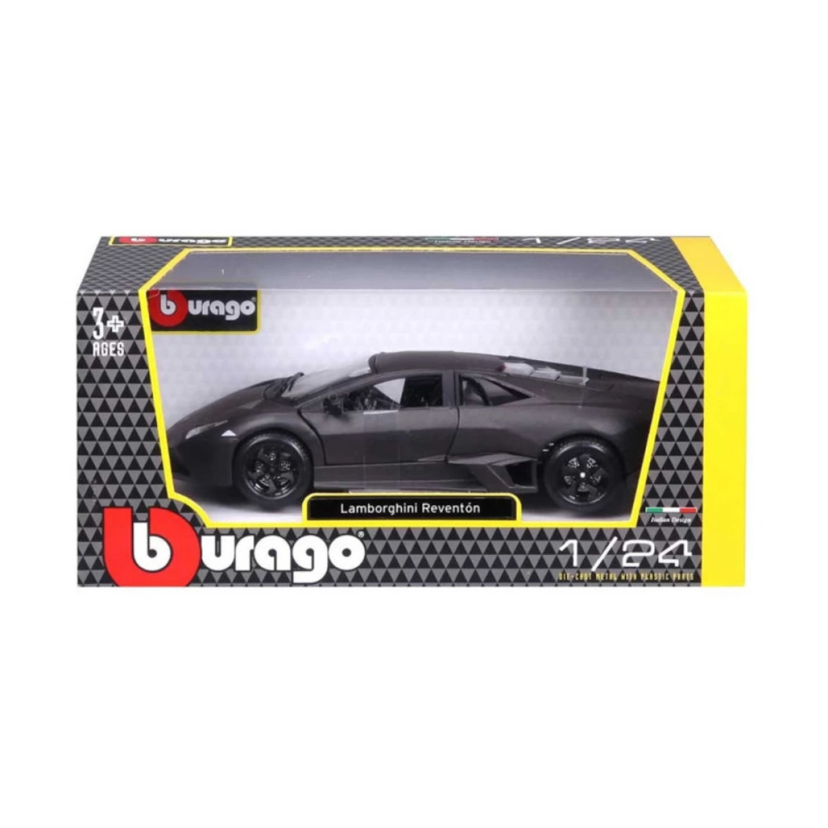 BURAGO 1/24 PLUS LAMBORGHINI REVENTON GREY 18-21041