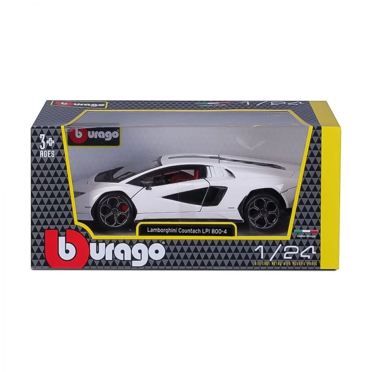 BURAGO 1/24 PLUS LAMBORGHINI COUNTACH LPI 800 18/21102W
