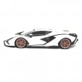 BURAGO 1/18 PLUS LAMBORGHINI SIAN FKP 37 WHITE 18/11046