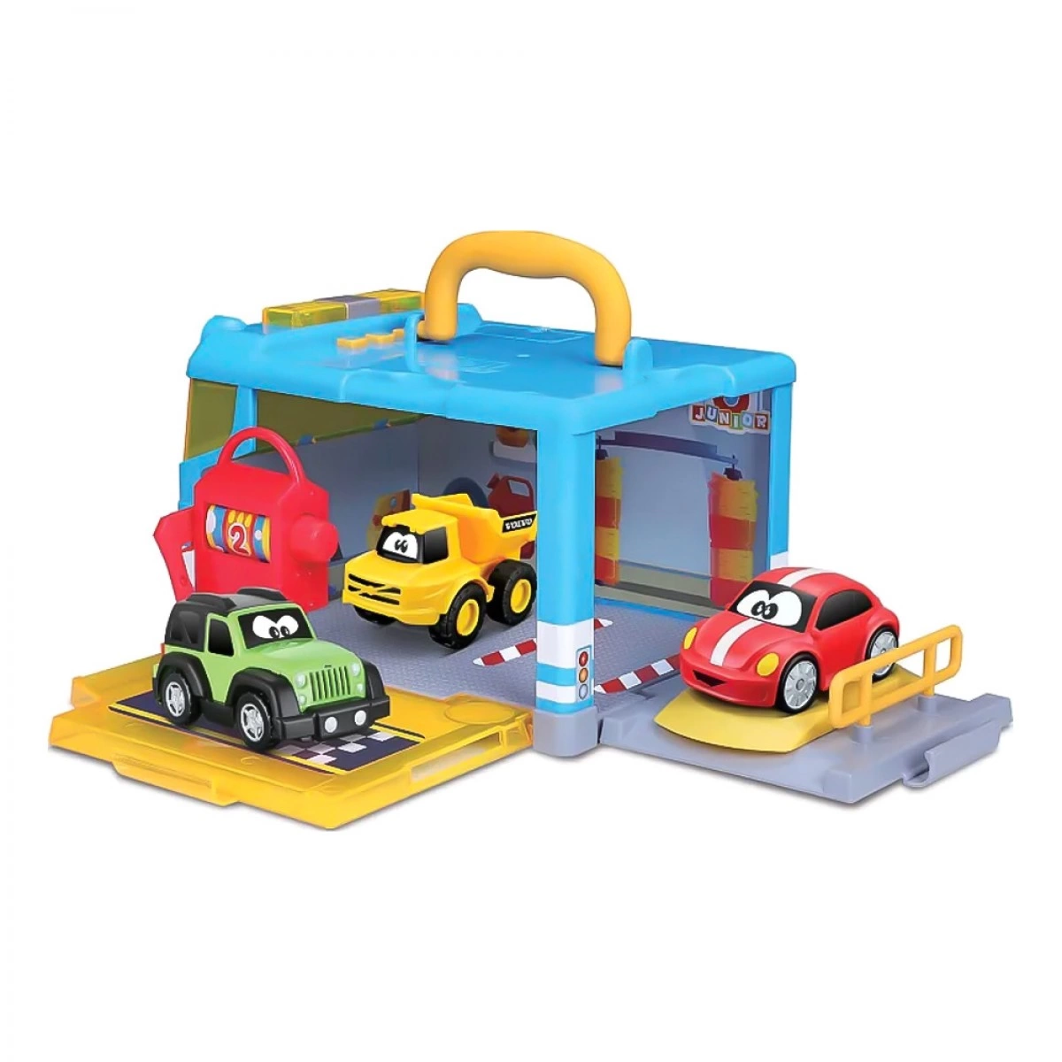 BURAGO MY FIRST CARRY ALONG GARAGE (BLUE) 88621