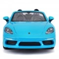 BURAGO 1/24 PORSCHE 718 BOXSTER BLUE 18/21087