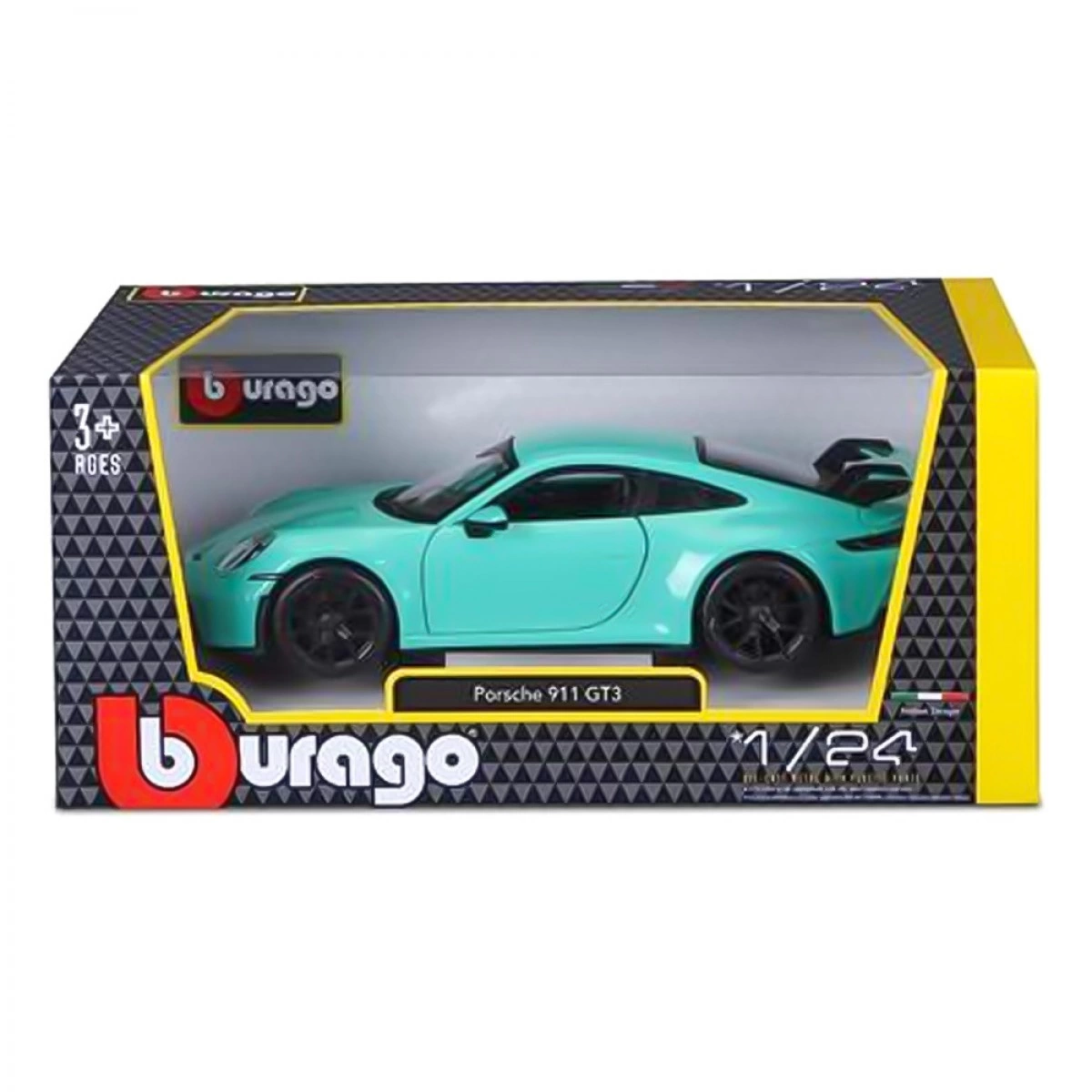 BURAGO 1/24 PORSCHE 911 GT3 GREEN 21104