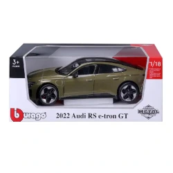BURAGO 1/18 2002  AUDI RS E-TRON GT GREEN 18/11050