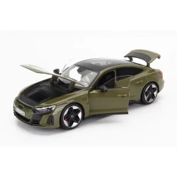 BURAGO 1/18 2002  AUDI RS E-TRON GT GREEN 18/11050