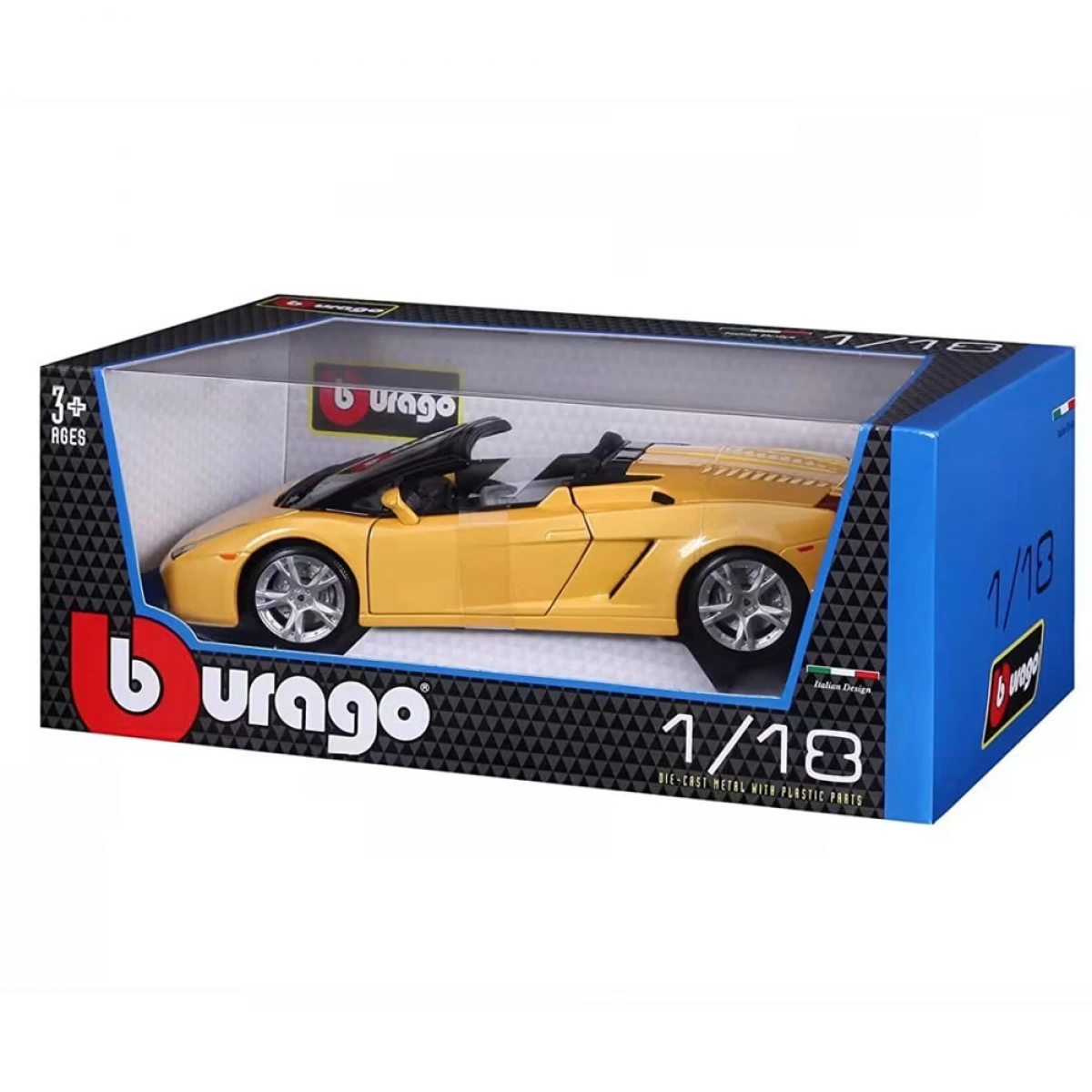 BURAGO BURAGO 1/18 LAMBORGHINI GALLARDO SPYDER 18-12016