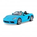 BURAGO 1/24 PORSCHE 718 BOXSTER BLUE 18/21087