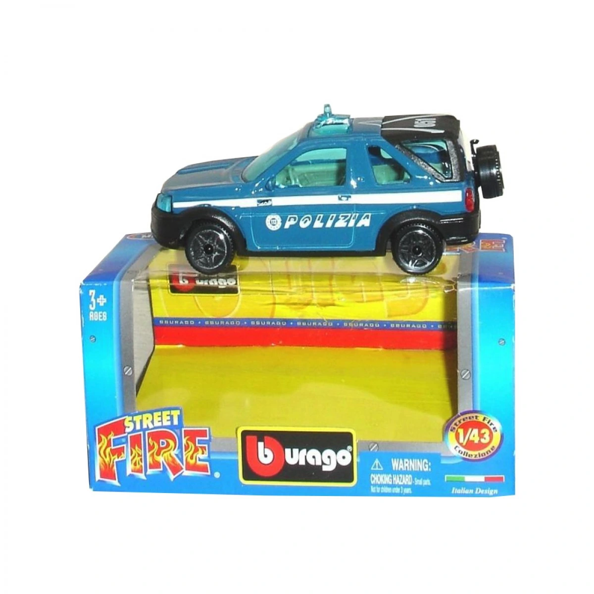 BURAGO CARS STREET FIRE 18-30000