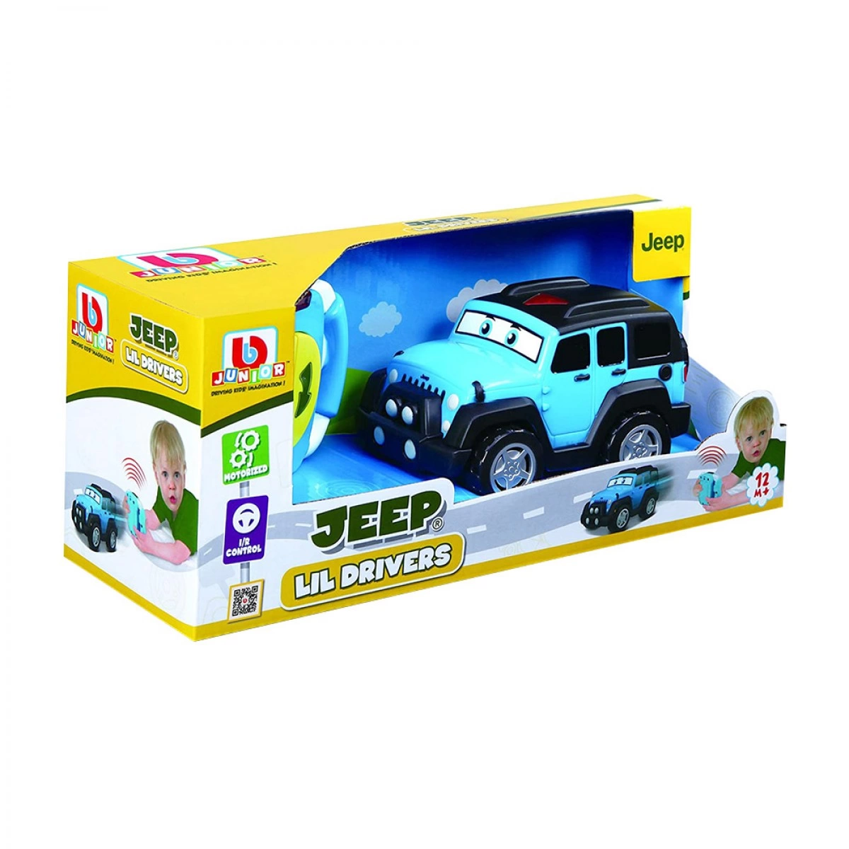 BURAGO ΤΗΛΕΚΑΤΕΥΘΥΝΟΜΕΝΟ ΑΥΤΟΚΙΝΗΤΟ BURAGO JUNIOR LIL DRIVERS JEEP WRANGLE RC 16/82301