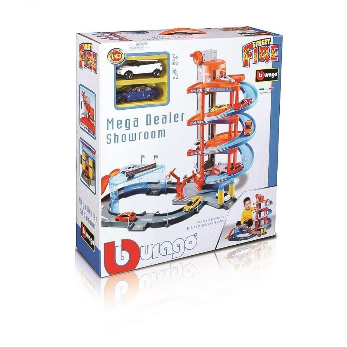 BURAGO STREET FIRE MEGA DEALER SHOWROOM 30031