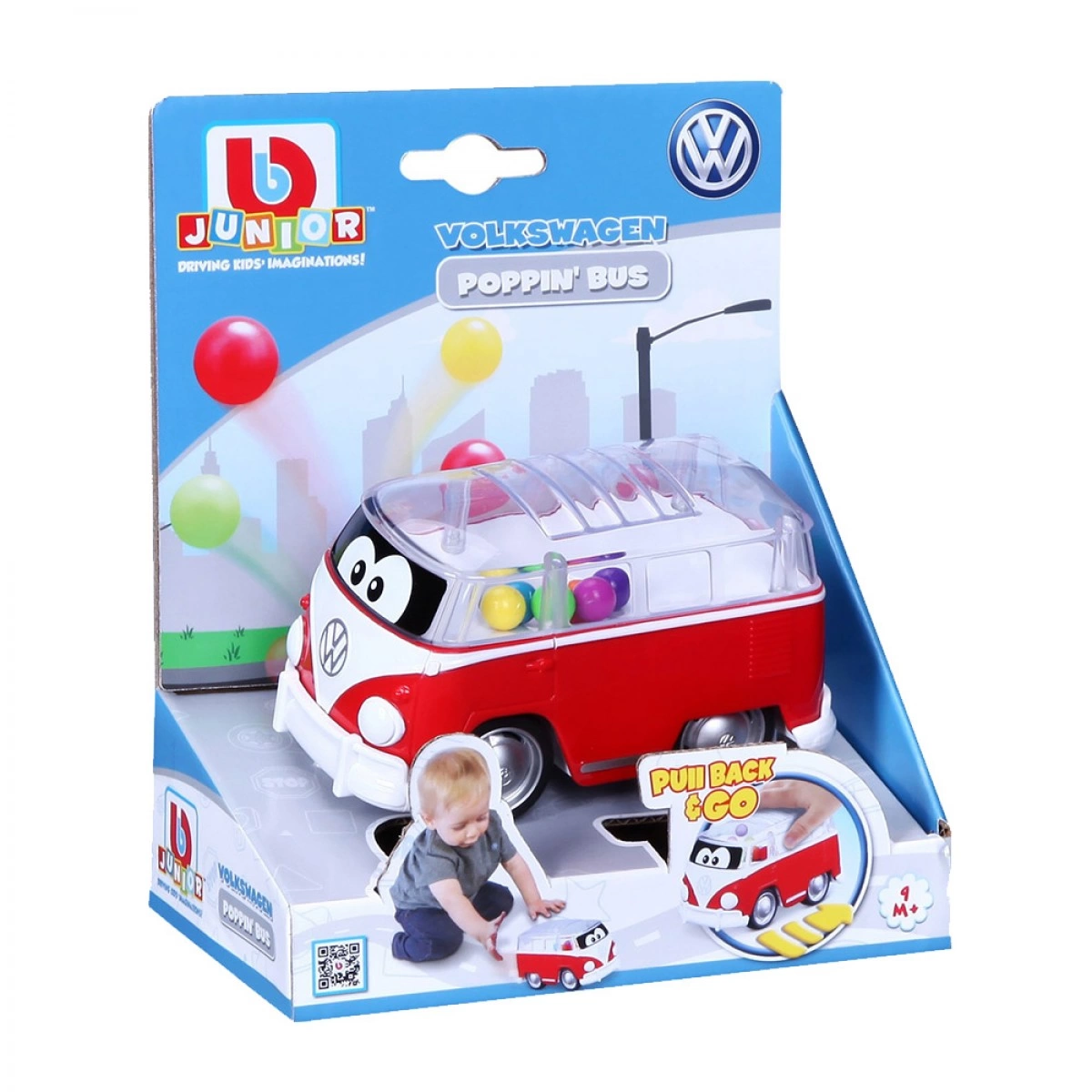 BURAGO VOLKSWAGEN POPPIN SAMBA BUS 16/85109