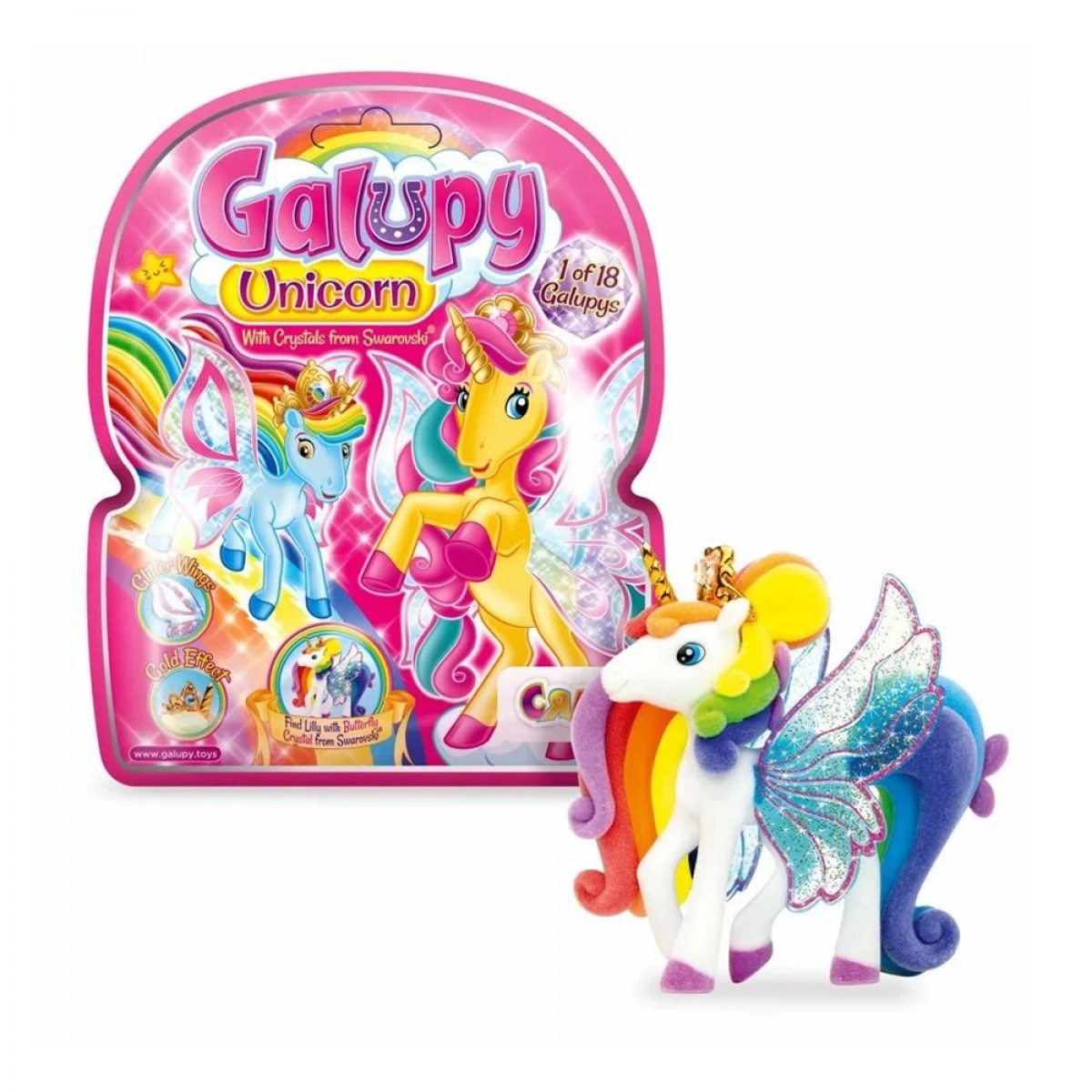 CRAZE GALUPY UNICORN ΦΙΓΟΥΡΑ 9 ΕΚΑΤΟΣΤΑ ΣΕ ΣΑΚΟΥΛΑΚΙ (18 ΣΧΕΔΙΑ) CRZ17739