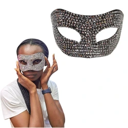 CARNAVALISTA EYE MASK WITH DIAMONDS 2567