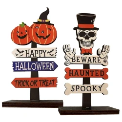 CARNAVALISTA ΔΙΑΚΟΣΜΗΤΙΚΟ HALLOWEEN ΞΥΛΙΝΟ ΕΠΙΤΡΑΠΕΖΙΟ 3-2660