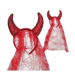 CARNAVALISTA DEVIL CUCKOLD WITH HORNS & VEIL 3-2536