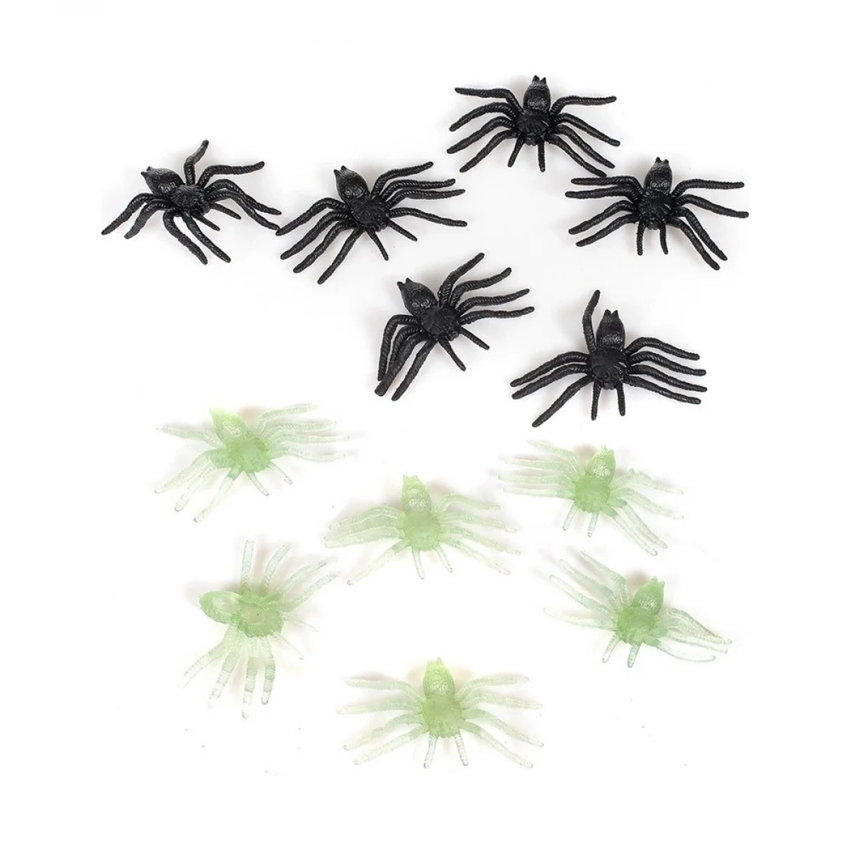 CHRISTAKOPOULOS SPIDER FIGURES (2 DESIGNS) BLACK AND GLOW IN DARK 7008