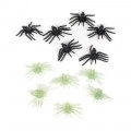CHRISTAKOPOULOS SPIDER FIGURES (2 DESIGNS) BLACK AND GLOW IN DARK 7008
