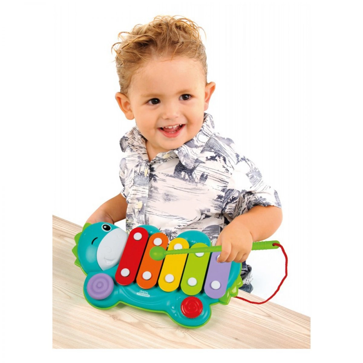 BABY CLEMENTONI ΒΡΕΦΙΚΟ ΠΑΙΧΝΙΔΙ ΜΟΥΣΙΚΟ ΞΥΛΟΦΩΝΟ ΔΕΙΝΟΣΑΥΡΑΚΙ 17263