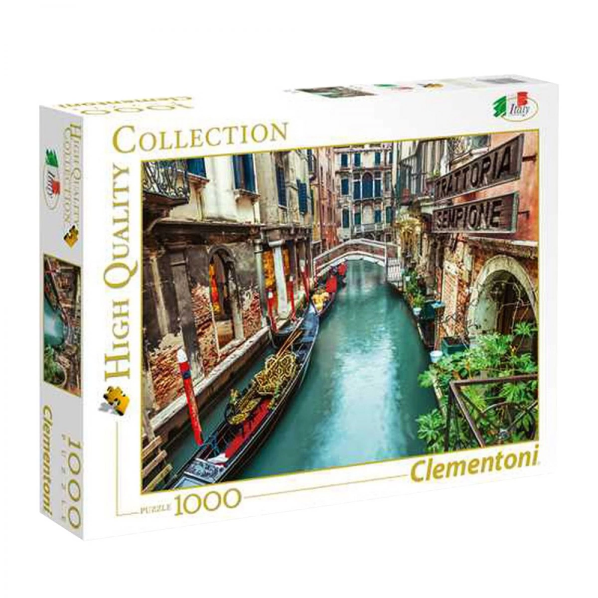CLEMENTONI PUZZLE H.Q. ΤΟ ΚΑΝΑΛΙ ΤΗΣ ΒΕΝΕΤΙΑΣ 1220-39458 (1000 ΤΜΧ.)