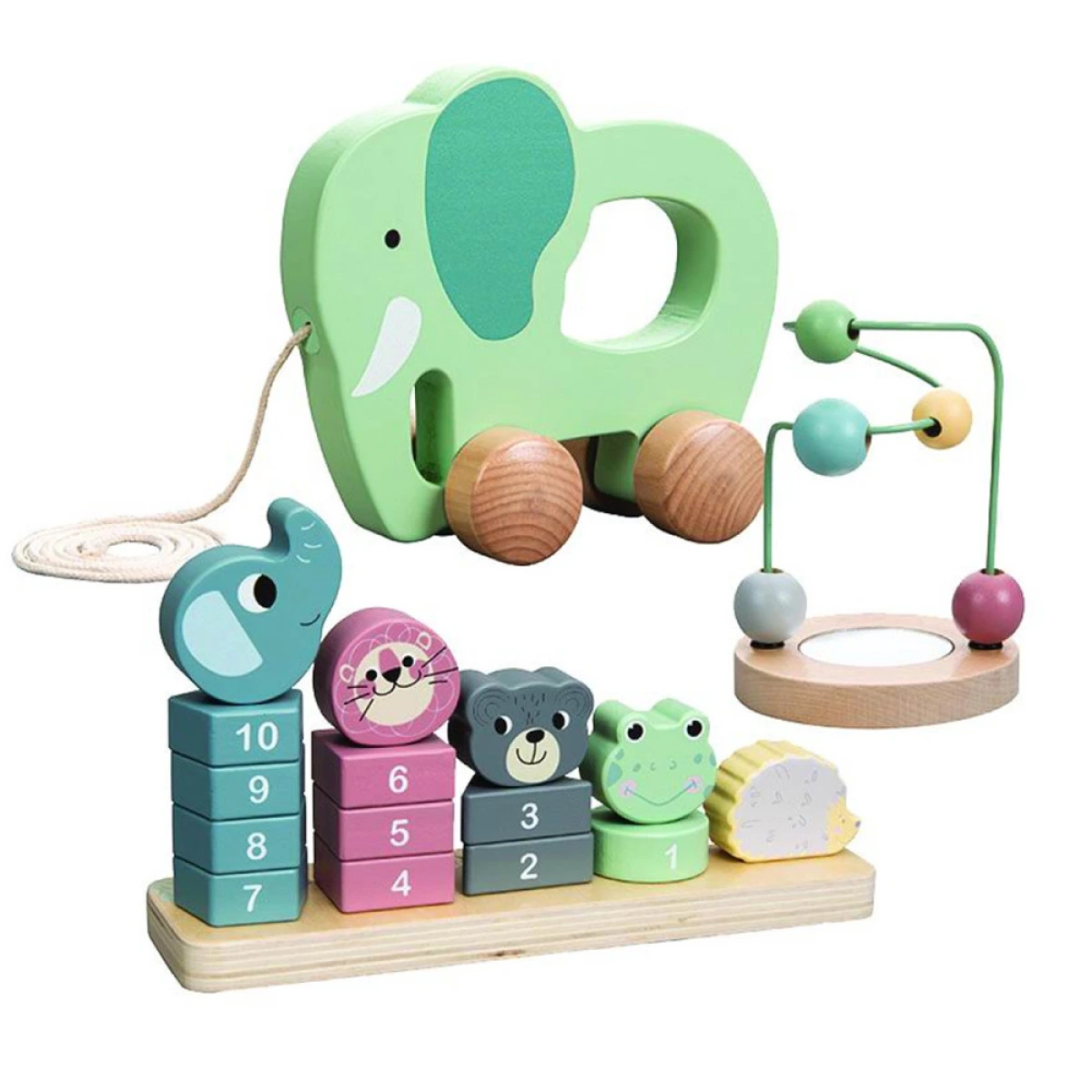 DOLY TOYS ΞΥΛΙΝΟ ΕΚΠΑΙΔΕΥΤΙΚΟ ΠΑΙΧΝΙΔΙ 3 ΣΕ 1 062
