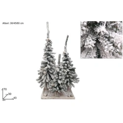 DUE ESSE ΣΕΤ ΧΙΟΝΙΣΜΕΝΑ ΔΕΝΤΡΑ ΜΕ ΒΑΣΗ 89364