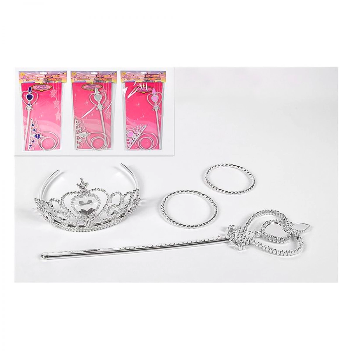 DUE ESSE PRINCESS CROWN - WAND SET 29962