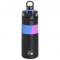 ECO LIFE BLACK THERMOS 500ML WITH SILICON GRIP 4200