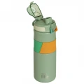 ECO LIFE GREEN THERMOS 500ML WITH SILICON GRIP NO 4201