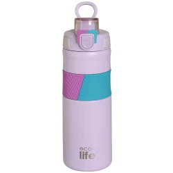 ECO LIFE ECO LIFE PINK THERMOS 500ML WITH SILICON GRIP 4203