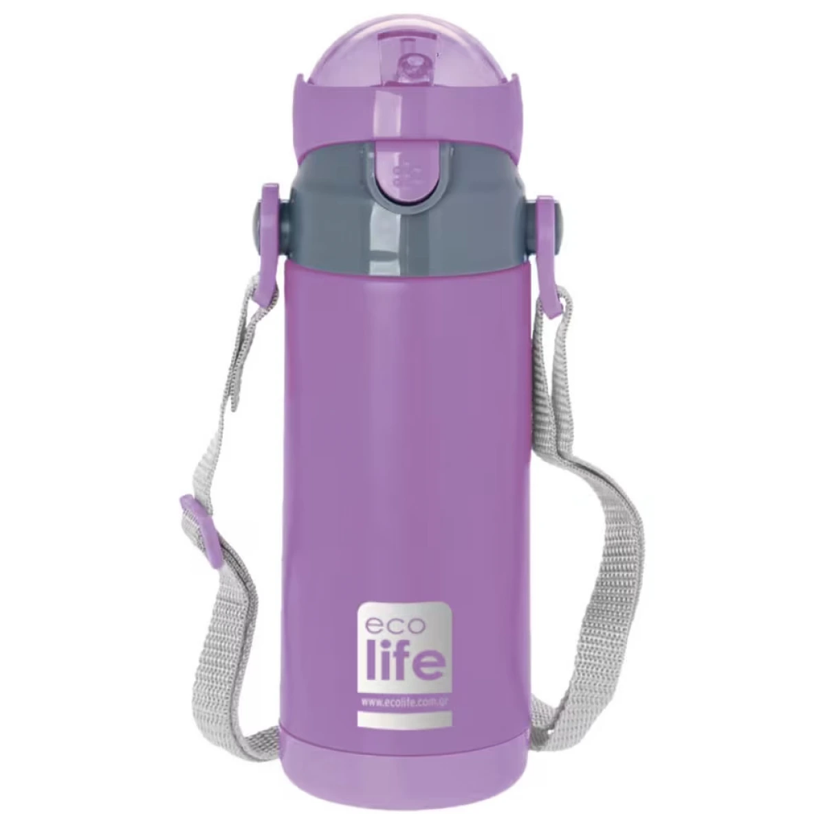 ECO LIFE ΜΕΤΑΛΛΙΚΟΣ ΘΕΡΜΟΣ ΛΙΛΑ 33-ΒΟ-2995(400ML)