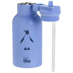 ECO LIFE ΜΕΤΑΛΛΙΚΟΣ ΘΕΡΜΟΣ ΠΑΙΔΙΚΟΣ PENGUIN (350ML) 2013