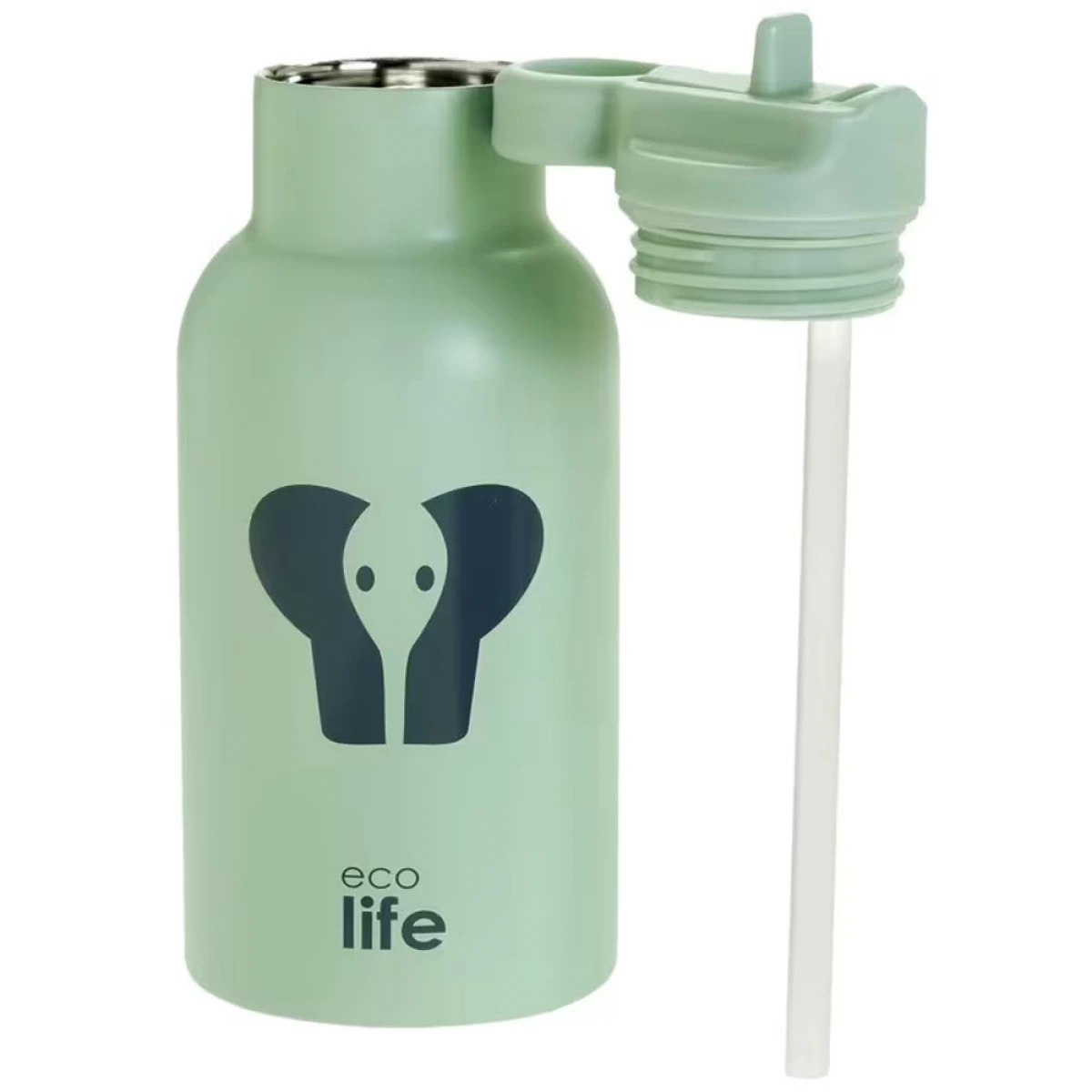 ECO LIFE ΜΕΤΑΛΛΙΚΟΣ ΘΕΡΜΟΣ ΠΑΙΔΙΚΟΣ ELEPHANT (350ML) 2015