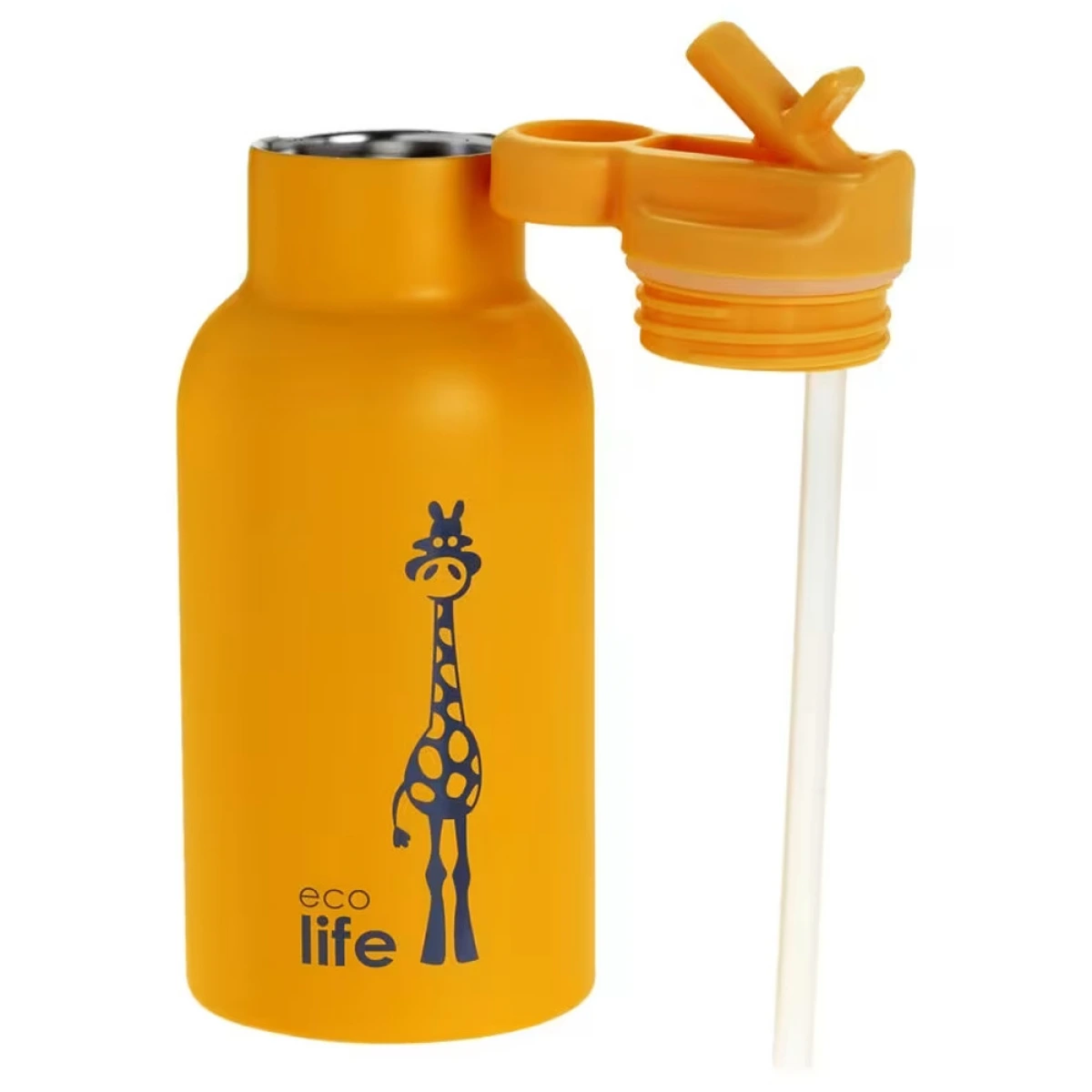 ECO LIFE ΜΕΤΑΛΛΙΚΟΣ ΘΕΡΜΟΣ ΠΑΙΔΙΚΟΣ GIRAFFE (350ML) 2016