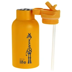 ECO LIFE ΜΕΤΑΛΛΙΚΟΣ ΘΕΡΜΟΣ ΠΑΙΔΙΚΟΣ GIRAFFE (350ML) 2016