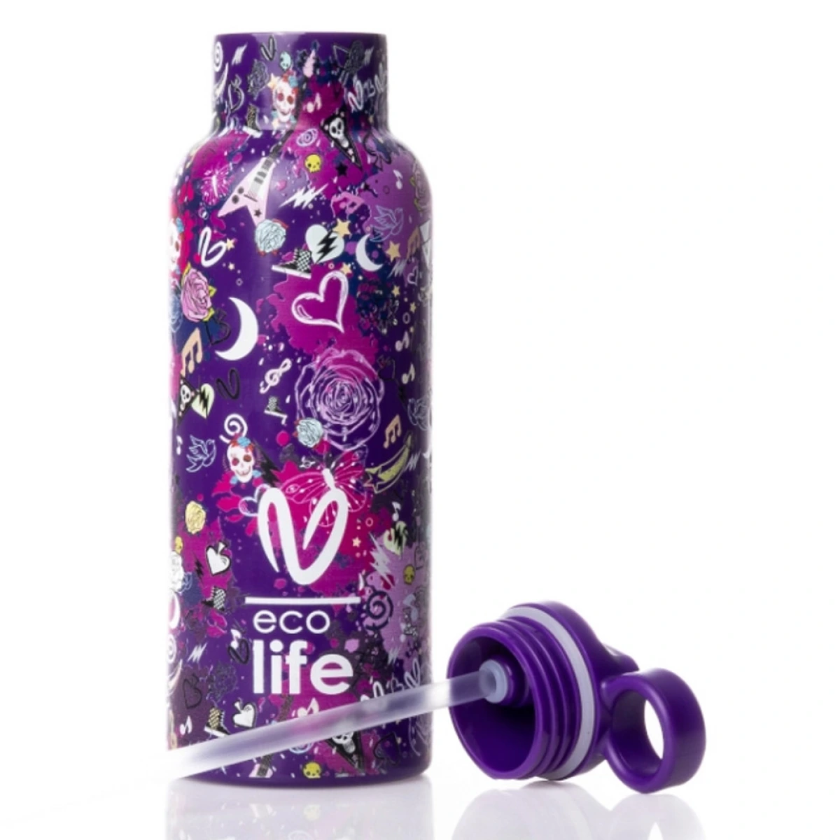 ECO LIFE ΜΕΤΑΛΛΙΚΟΣ ΘΕΡΜΟΣ VASILIKI-DAS (500ML) 2321