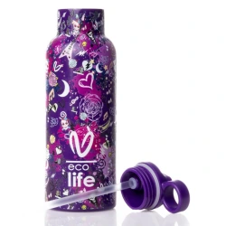 ECO LIFE ΜΕΤΑΛΛΙΚΟΣ ΘΕΡΜΟΣ VASILIKI-DAS (500ML) 2321