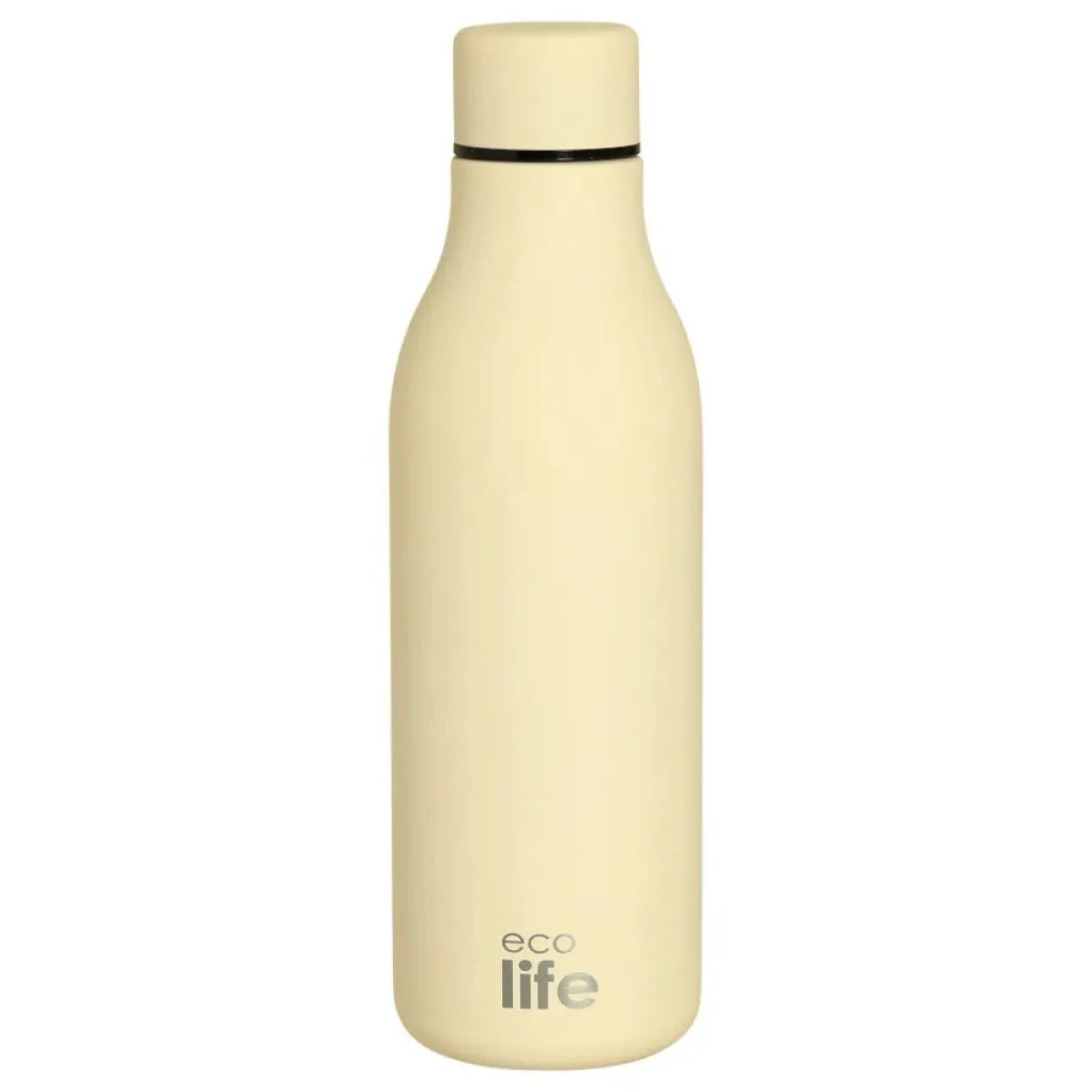 ECO LIFE ΜΕΤΑΛΛΙΚΟΣ ΘΕΡΜΟΣ (550ML) CREAM 2351