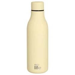 ECO LIFE ΜΕΤΑΛΛΙΚΟΣ ΘΕΡΜΟΣ (550ML) CREAM 2351