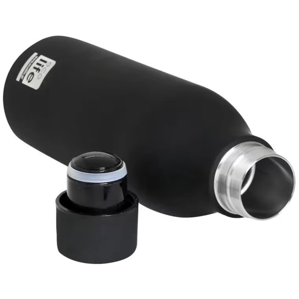 ECO LIFE ΜΕΤΑΛΛΙΚΟΣ ΘΕΡΜΟΣ (550ML) IRON GREY 2357