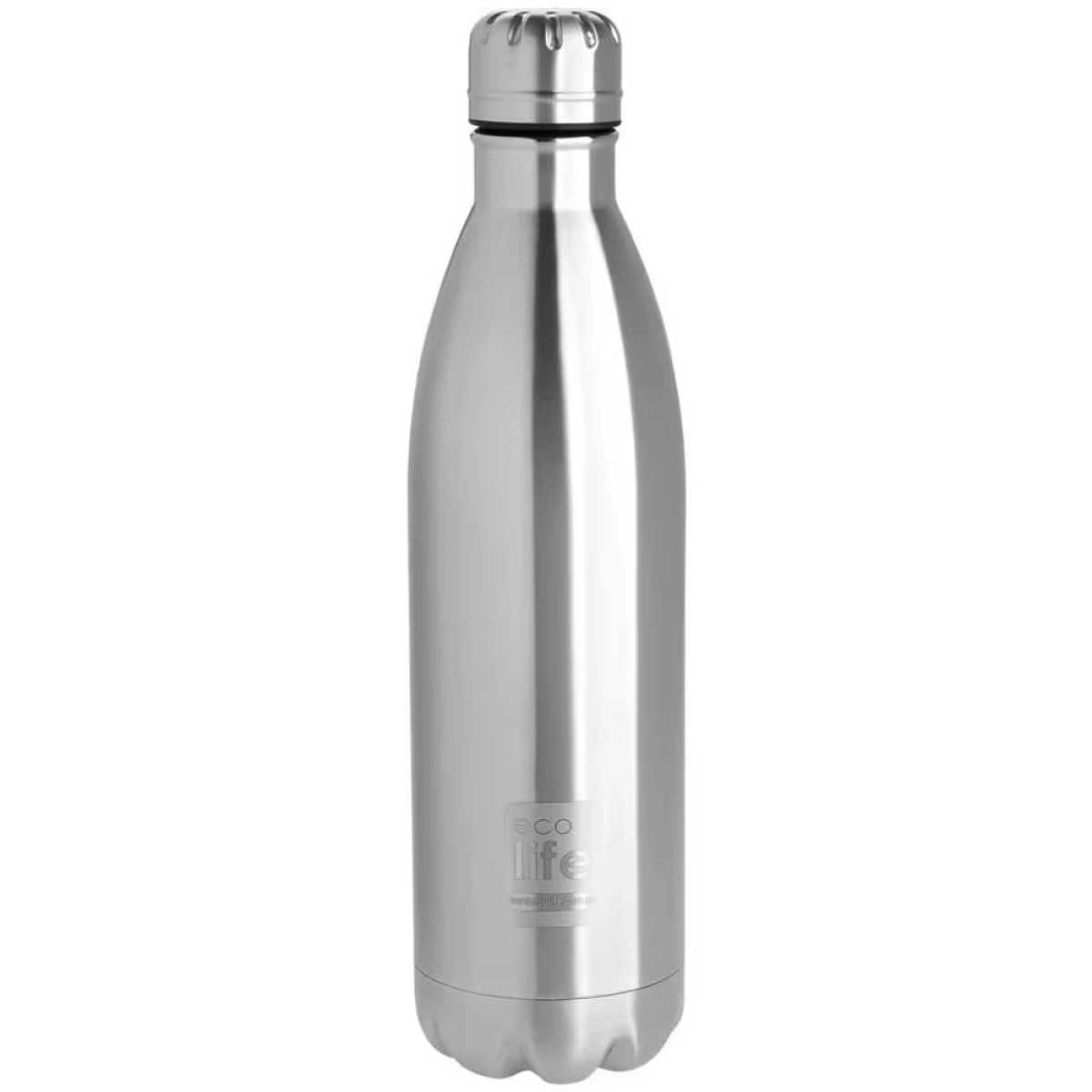 ECO LIFE ΜΕΤΑΛΛΙΚΟ ΜΠΟΥΚΑΛΙ ΘΕΡΜΟΣ (750ML) INOX 3000