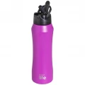 ECO LIFE ΜΕΤΑΛΛΙΚΟ ΘΕΡΜΟΣ (550ML) ΦΟΥΞΙΑ ΜΕ ΚΑΛΑΜΑΚΙ 3060