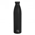 ECO LIFE ΜΕΤΑΛΛΙΚΟ ΜΠΟΥΚΑΛΙ ΘΕΡΜΟΣ (1LT) - BLACK SLIM 3050