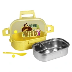 ECO LIFE ΦΑΓΗΤΟΔΟΧΕΙΟ 'MASHA - SAVE THE WILD' (900ML) 9000