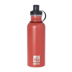 ECO LIFE ΜΕΤΑΛΛΙΚΟ ΜΠΟΥΚΑΛΙ ΚΟΡΑΛΙ 33-BO-1013 (600ML)