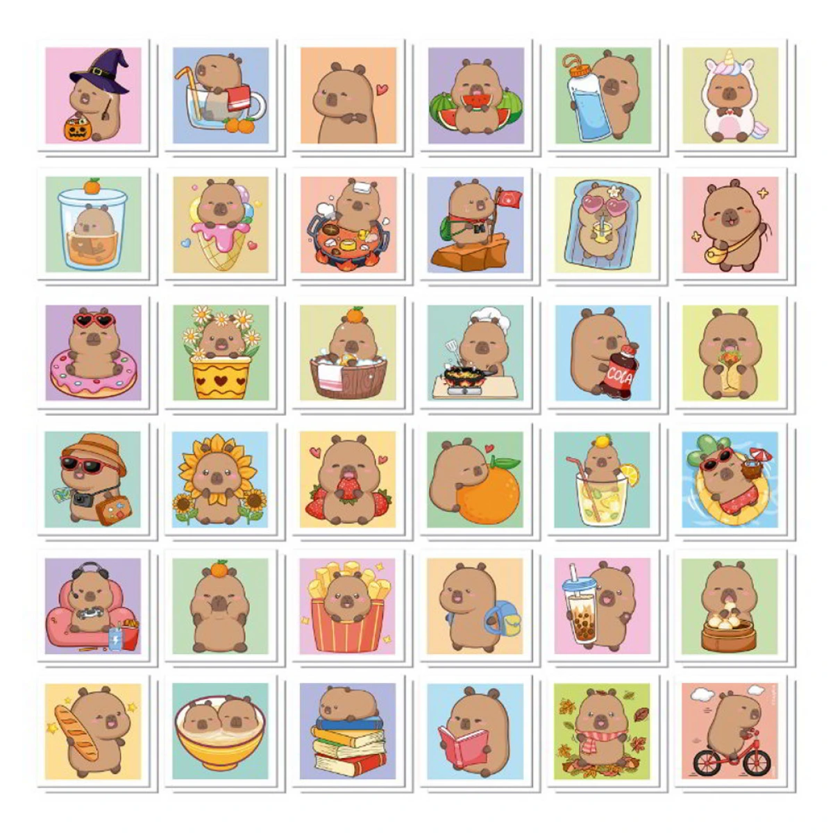 EDUCA PUZZLE IDENTIC MEMORY GAME CAPYBARA 20608