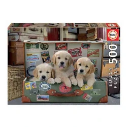 EDUCA PUZZLE 500PCS  PUPPIES 17645