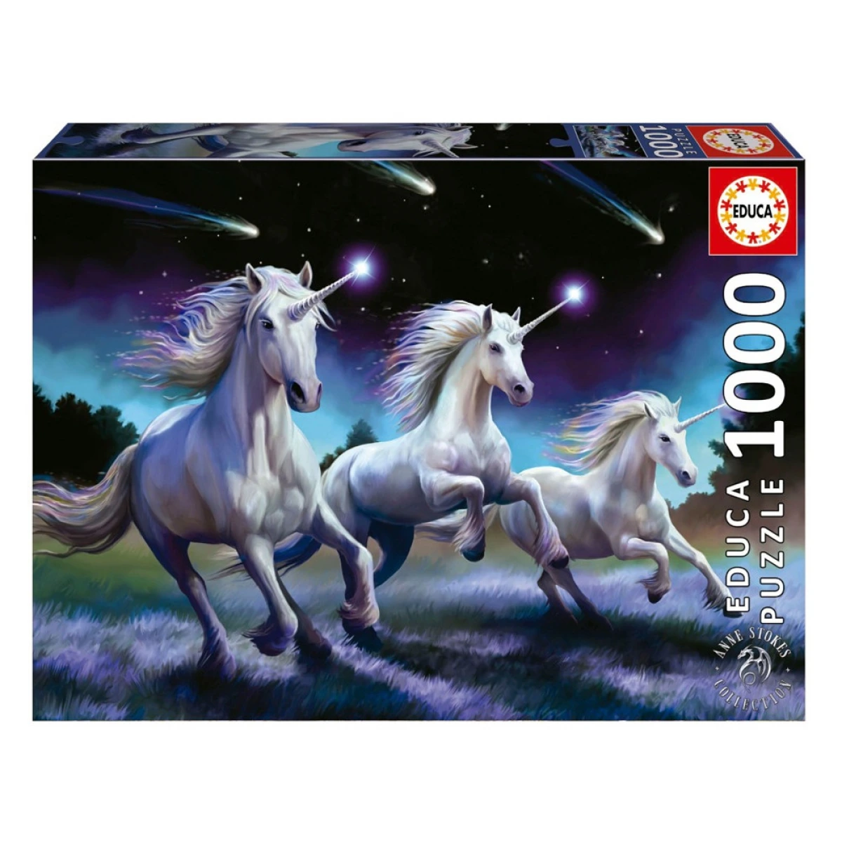 EDUCA PUZZLE 1000PCS UNICORNS SHOOTING STARS 19919