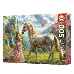 EDUCA ΠΑΖΛ 500ΤΕΜ. FARIES UNICORN AND BUTERFLY 20243