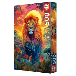 EDUCA ΠΑΖΛ 500ΤΕΜ.  MAJESTIC LOOK OF THE LION 20261