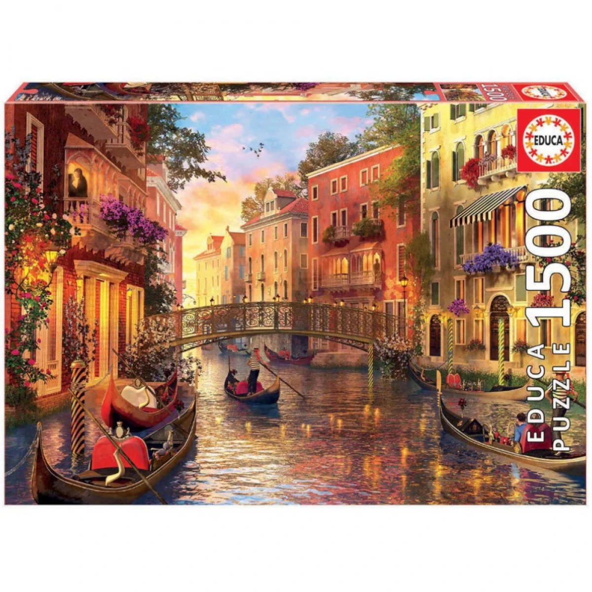 EDUCA ΠΑΖΛ SUNSET IN VENICE 17124 (1500ΤΕΜ.)