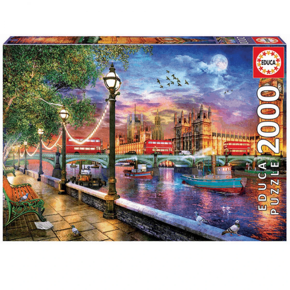 EDUCA ΠΑΖΛ LONDON SUNSET 19046 (2000ΤΕΜ.)